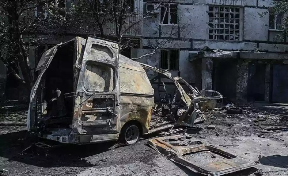 وفاة 6 أشخاص بقصف روسي في "دونيتسك"