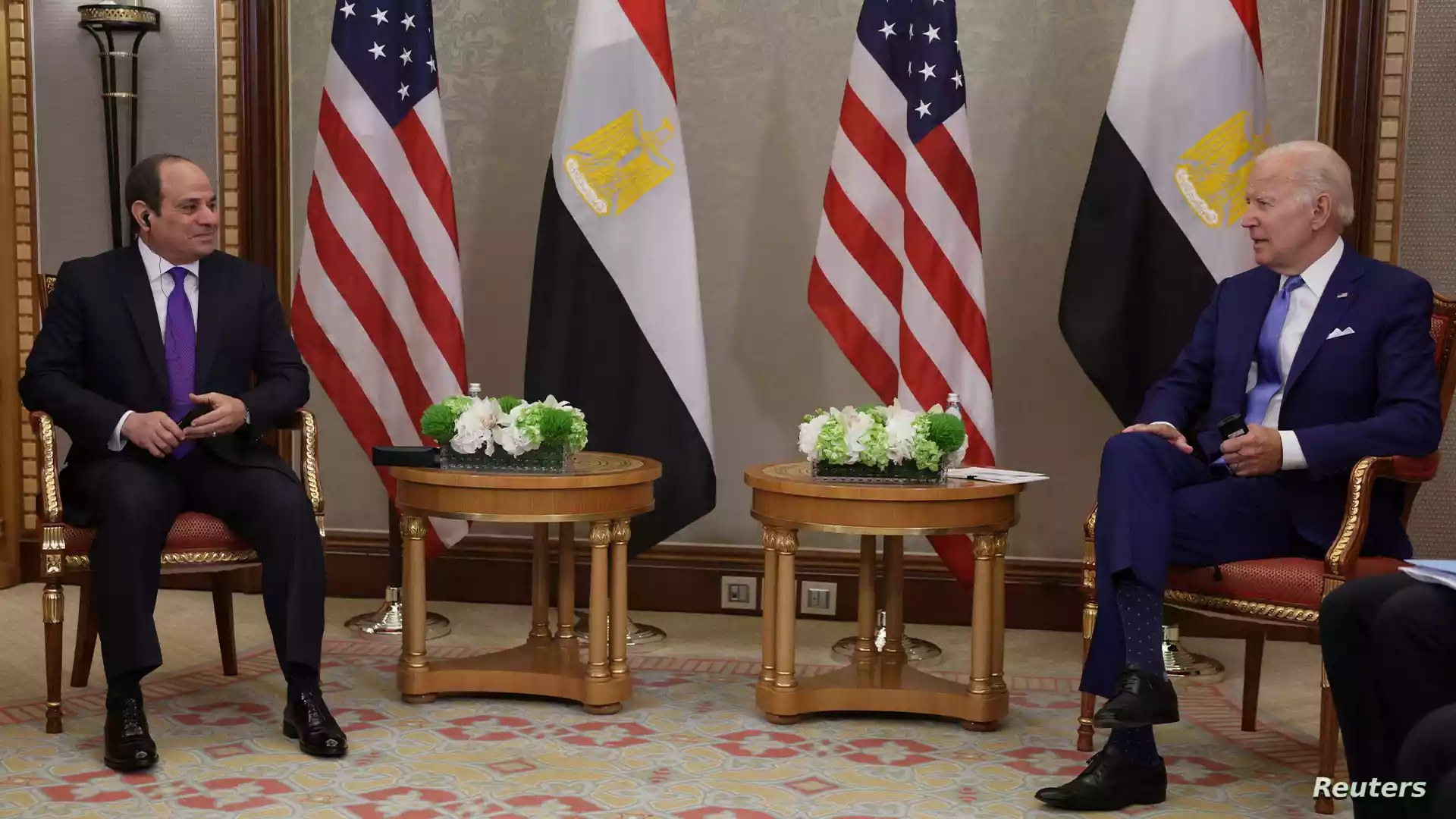 السيسي يؤكد أهمية الشراكة المصرية الأميركية في تعزيز السلام بالمنطقة