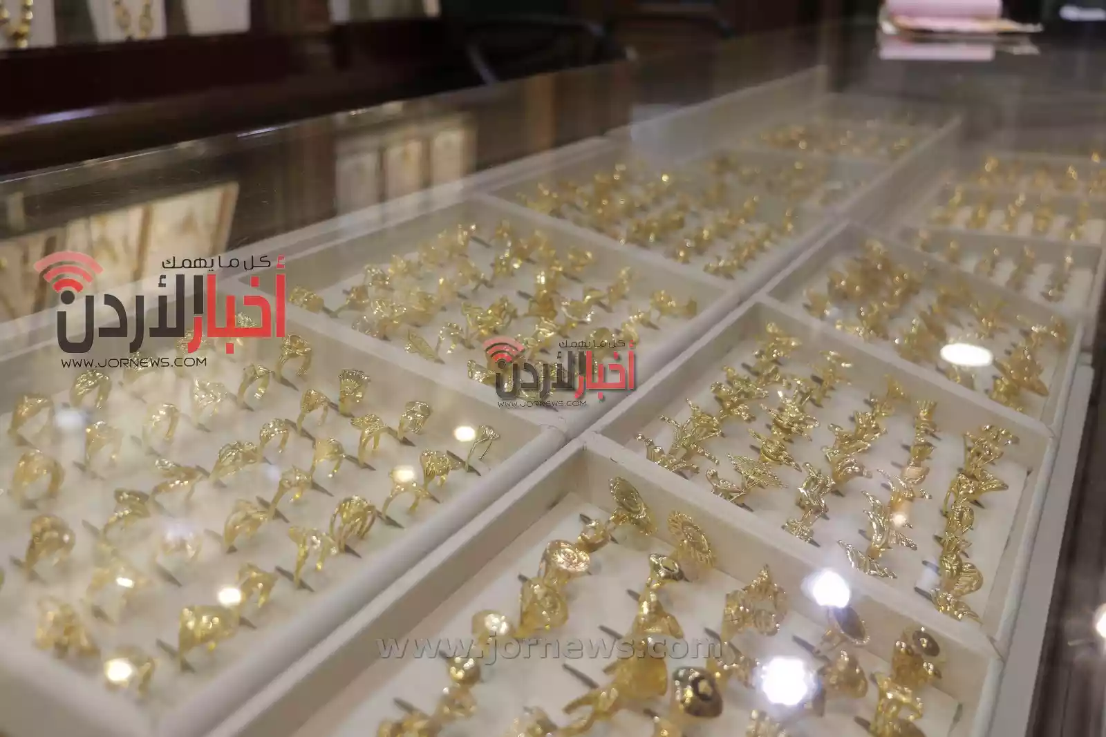 انخفاض على أسعار الذهب في الأردن الاثنين