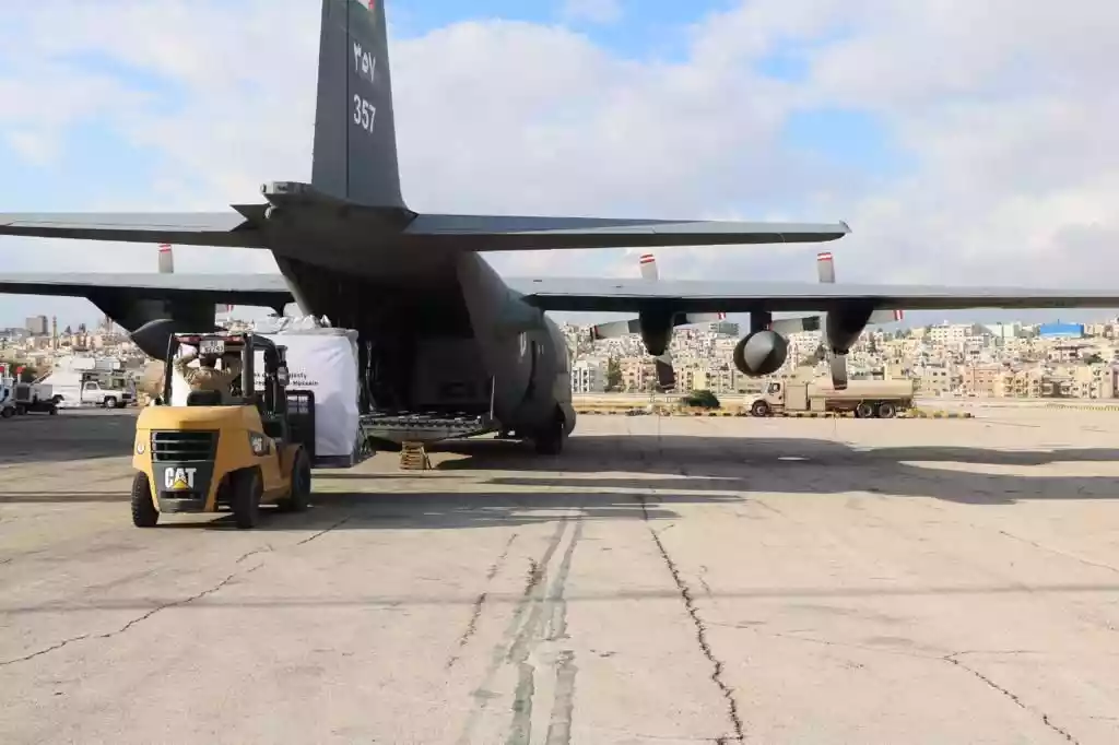 إرسال طائرة مساعدات أردنية إلى نيجيريا