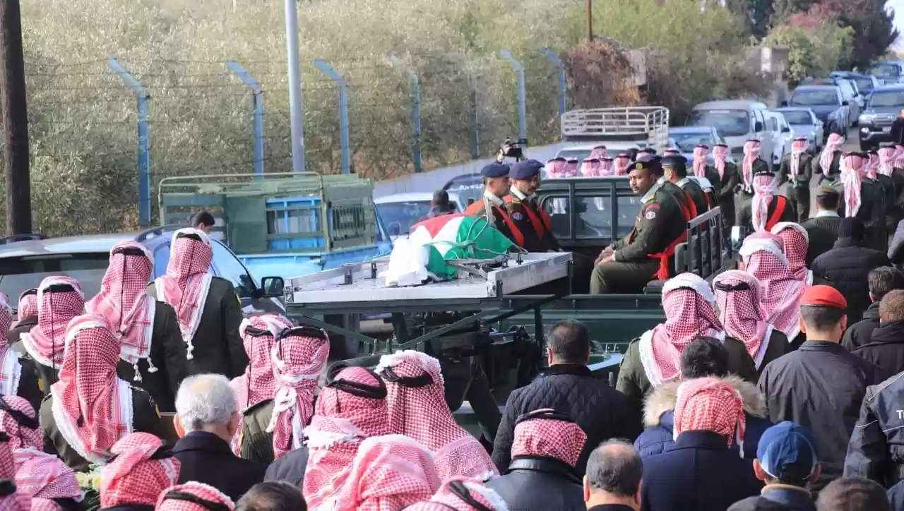 الجيش يشارك في تشييع جثمان رئيس الوزراء الأسبق عبد السلام المجالي