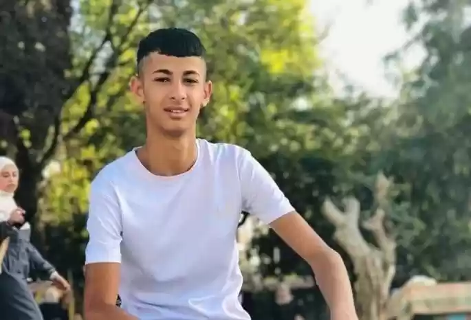 استشهاد فتى فلسطيني برصاص الاحتلال في نابلس