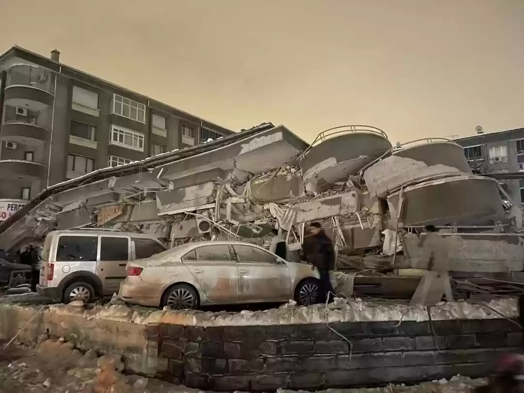 زلزال ثان بقوة 7.6 درجة يضرب جنوبي تركيا