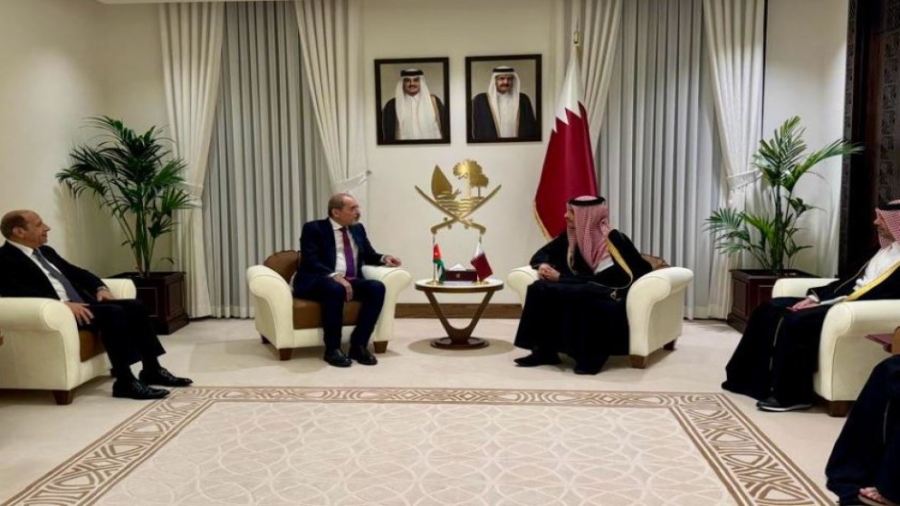 الأردن وقطر يؤكدان رفضهما المطلق لتهجير الشعب الفلسطيني من وطنه