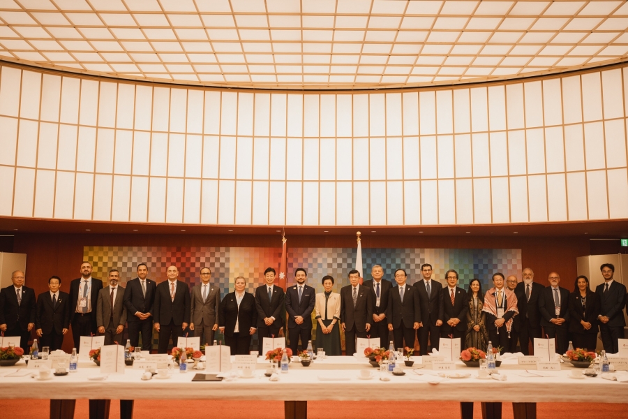 ولي العهد يزور معرض إكسبو 2025 أوساكا في اليابان