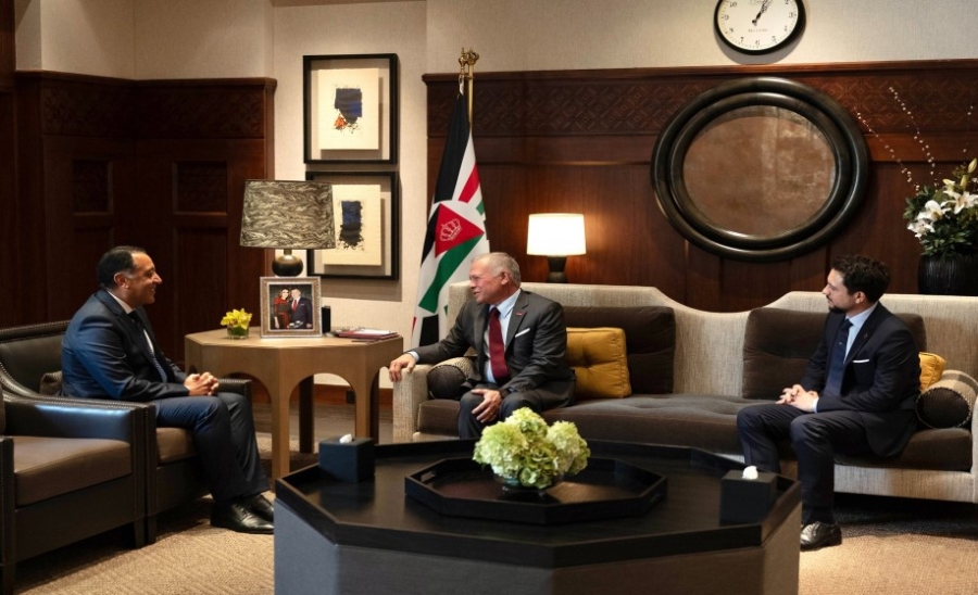 الملك يحذر من خطورة الخطة الإسرائيلية لترسيخ احتلال غزة