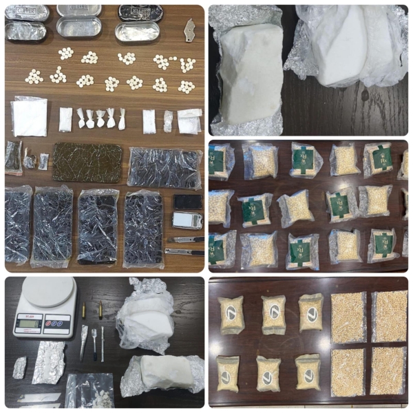 الأمن العام: القبض على عصابة إقليمية لتهريب المخدرات مكونة من 5 أشخاص