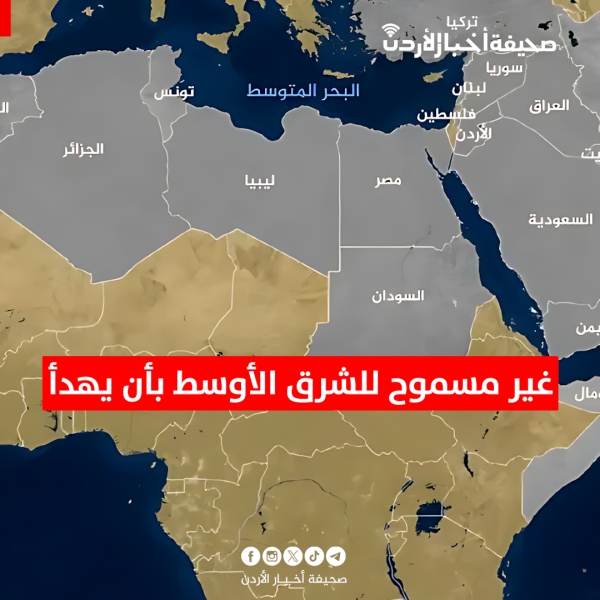 غير مسموح للشرق الأوسط بأن يهدأ