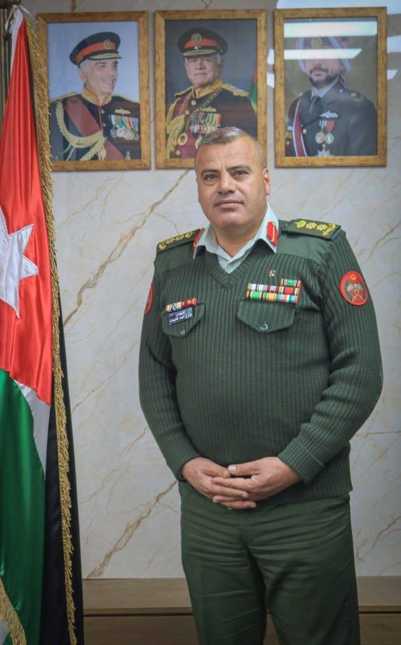 العقيد المهندس طارق غنيمات مديراً لمديرية الإسكان والأشغال العسكرية