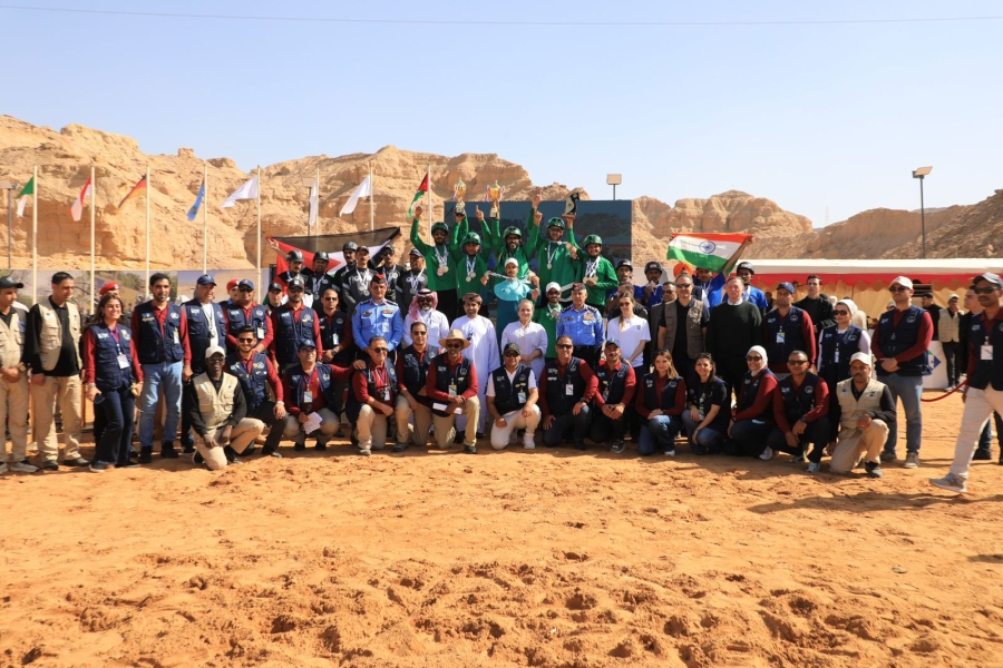 اختتام فعاليات البطولة التأهيلية لكأس العالم لالتقاط الأوتاد لعام 2026 