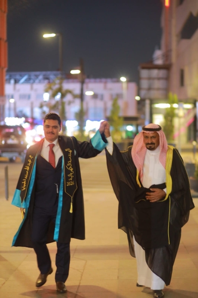 تهنئة تخرج للمهندس عبدالله 