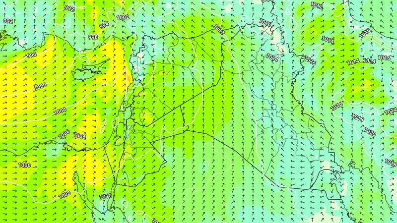 الأردن تتأثر غدًا بموجة غبارية كثيفة قادمة عبر شبه جزيرة سيناء