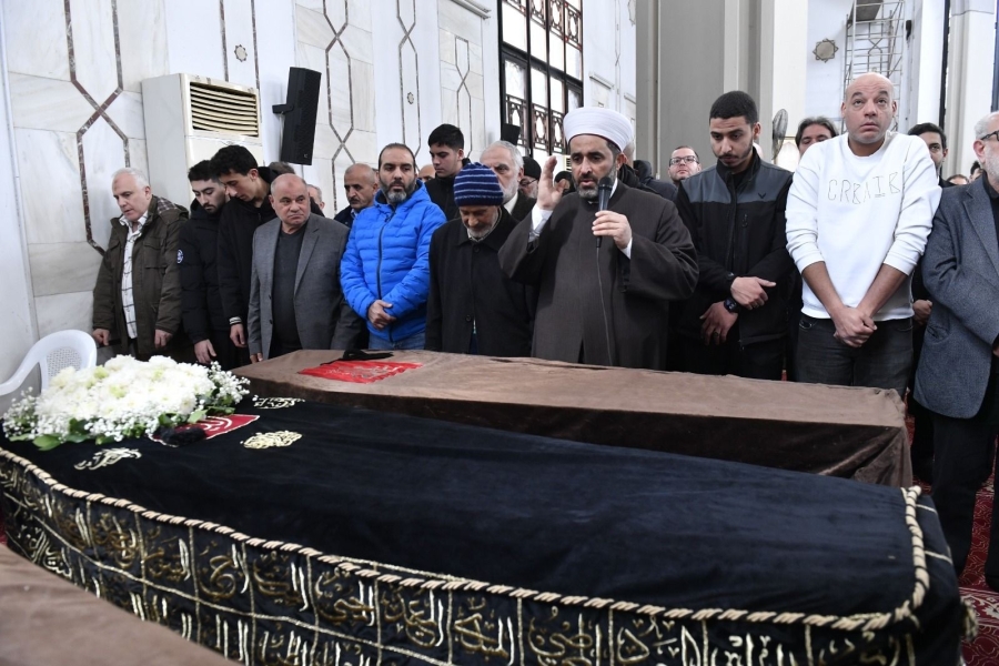 بيروت تودّع أحمد قعبور بجنازة تليق بتاريخه (صور+فيديو)