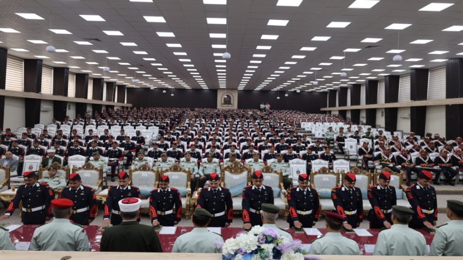 أداء القسم القانونية لخريجي جامعة مؤتة - الجناح العسكري للفوج الرابع والثلاثين