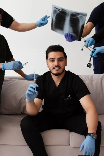البشابشة يخطو أولى خطواته في مسيرة الطب بعد حصوله على درجة البكالوريوس