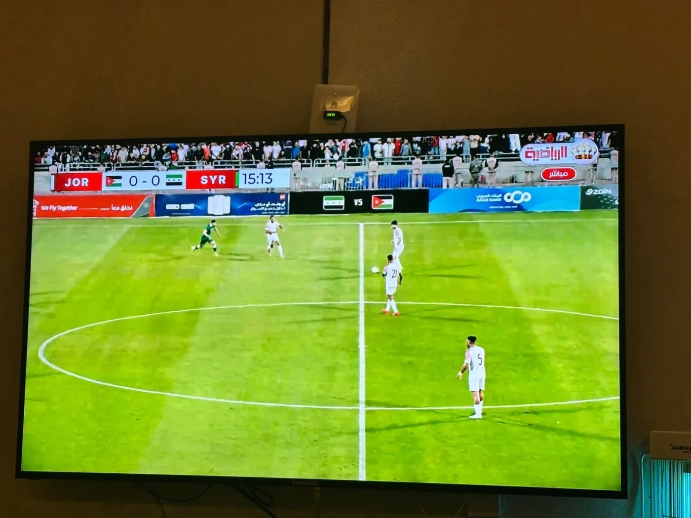 النشامى يتعادلون مع سوريا 1-1 في أول اختبار تحت قيادة الزاكي