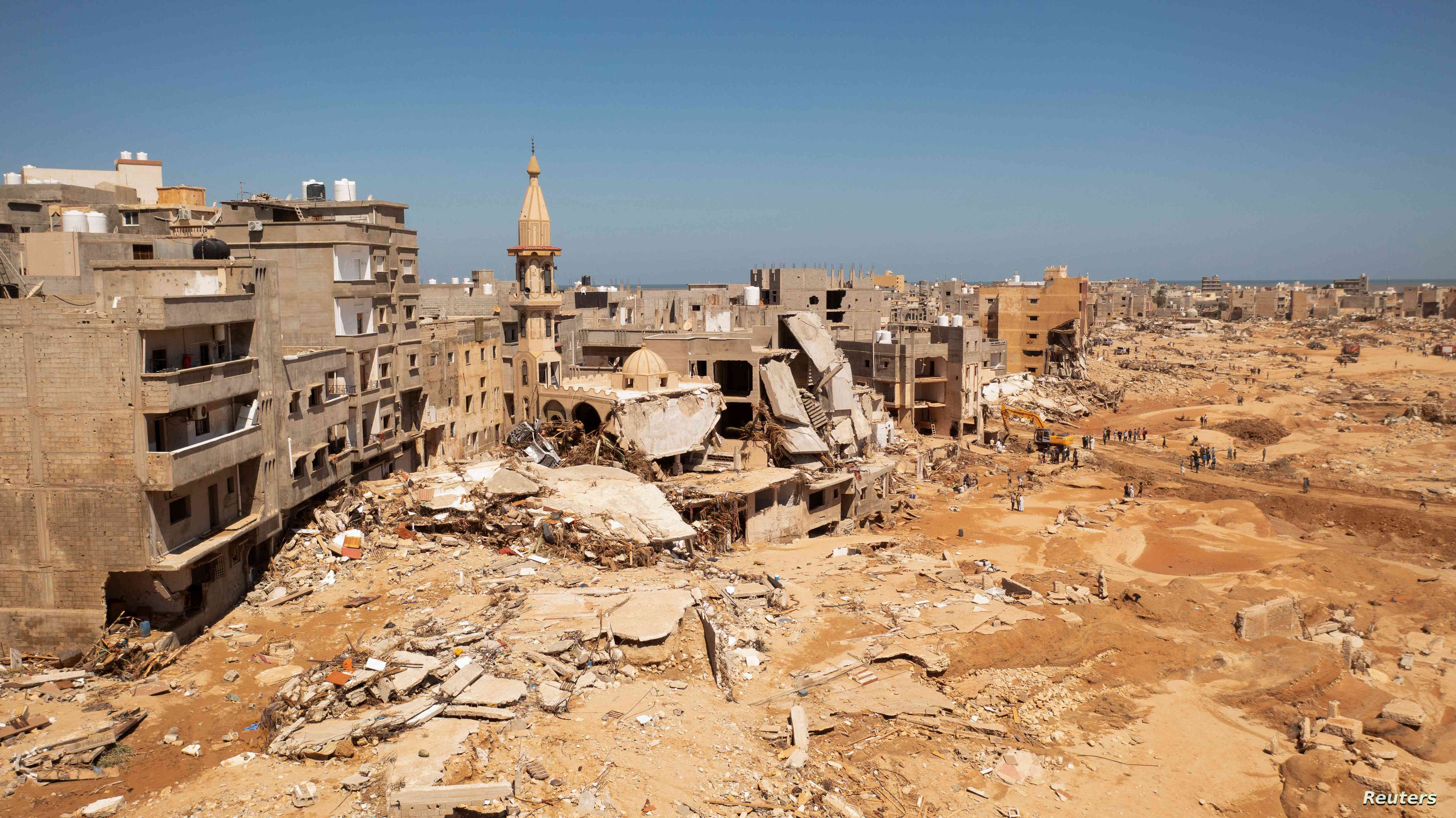 الخارجية: انهيار منزل عائلة أردنية في درنة وانقطاع الاتصال معهم