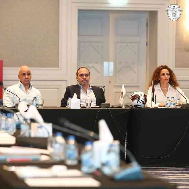 سلسلة اجتماعات قبل اعتماد الخطة الاستراتيجية لكرة القدم الأردنية