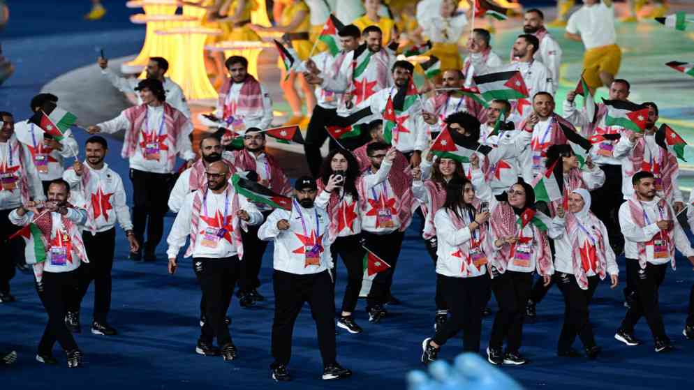 المشاركة الأردنية في دورة الألعاب الآسيوية تبدأ اليوم