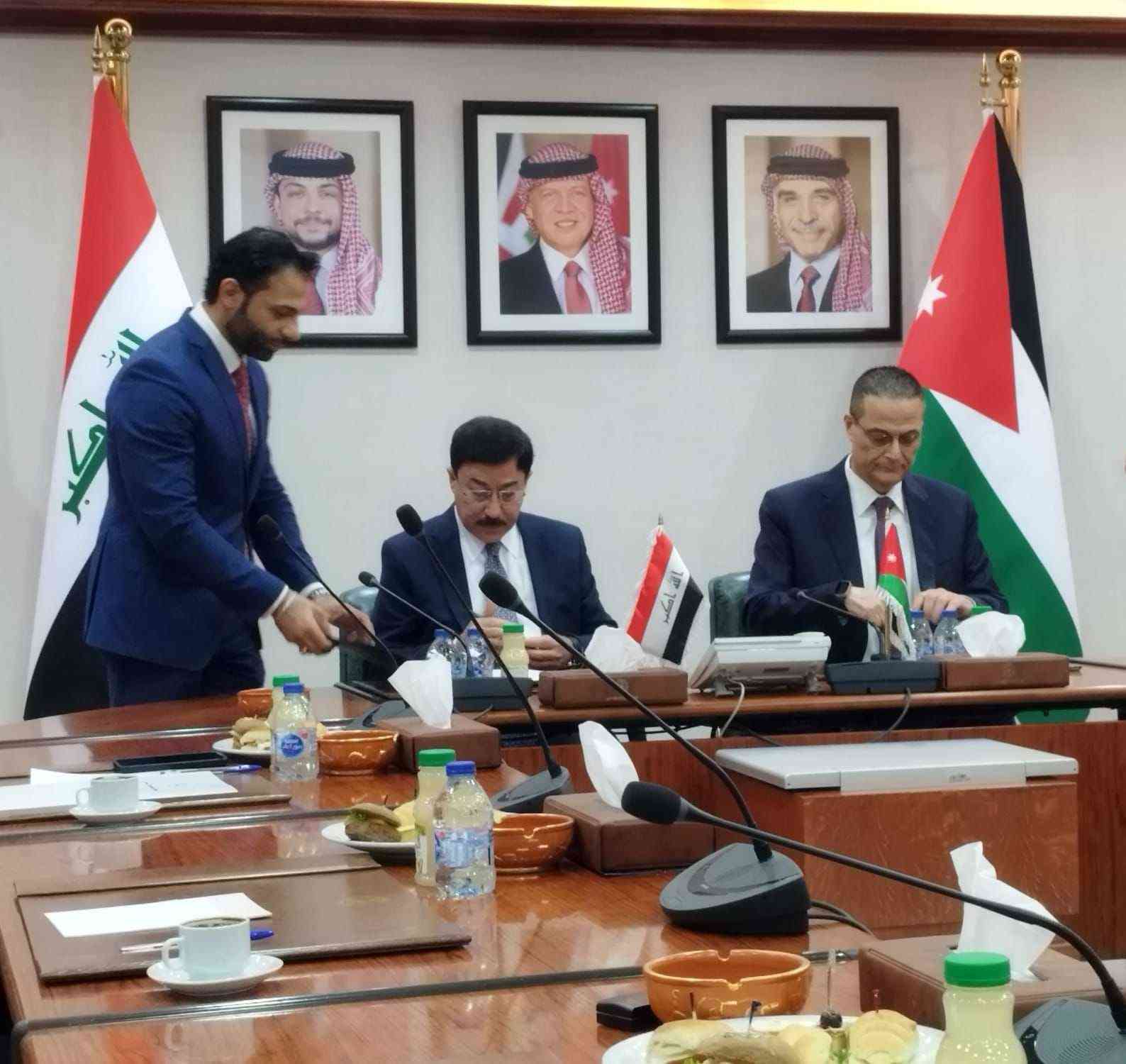 الأردن والعراق يوقعان اتفاقية لتعزيز التعاون المالي والمصرفي