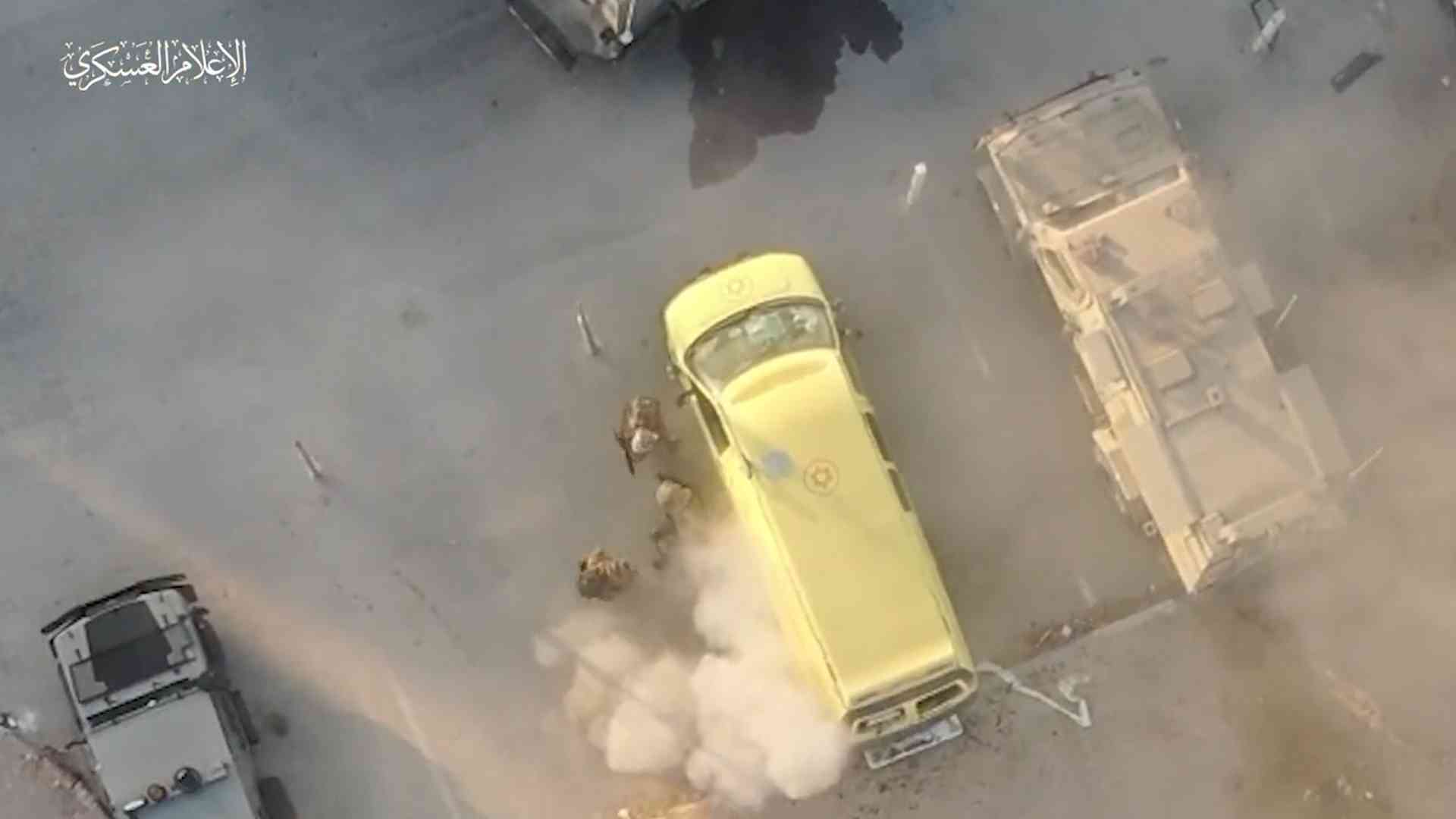 طائرة عمودية للقسام تدخل معركة طوفان الأقصى (فيديو)
