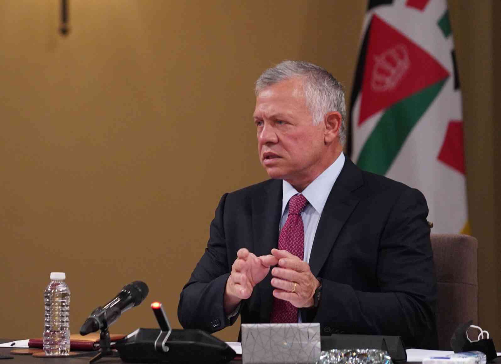 الملك يؤكد موقف الأردن الثابت تجاه القضية الفلسطينية
