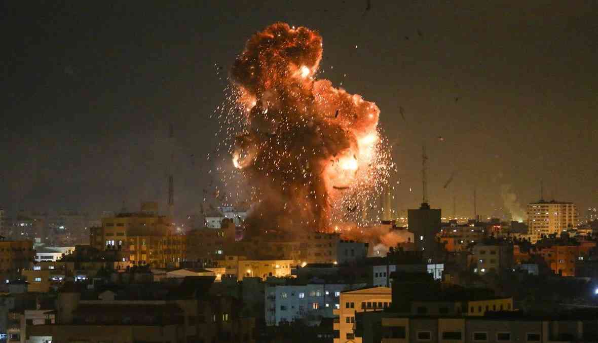 بالفيديو.. غزة تحت القصف