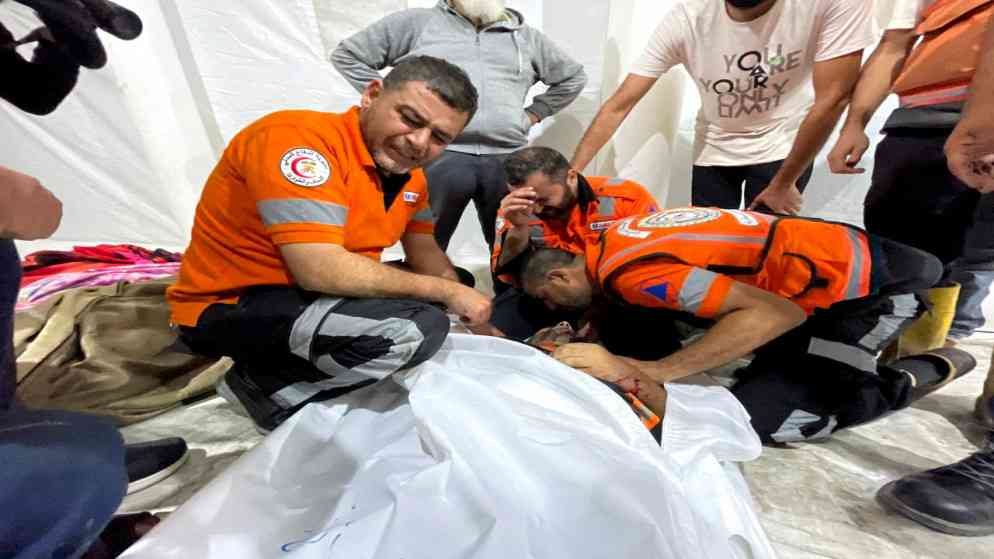 ارتقاء 20 عنصرا من الكوادر الطبية في غزة