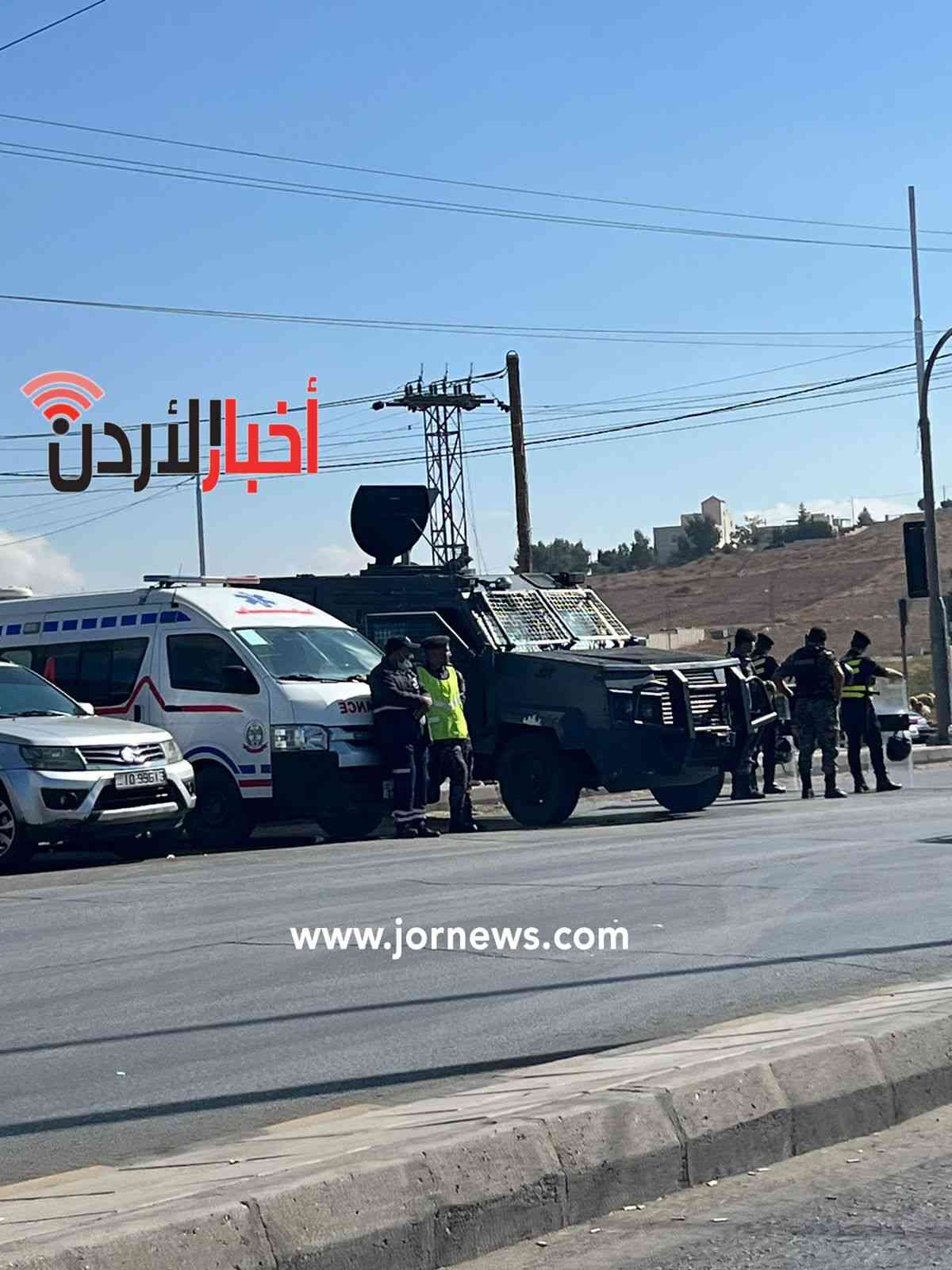 أسماء الطرق المغلقة في عمّان بسبب التظاهرات - صور