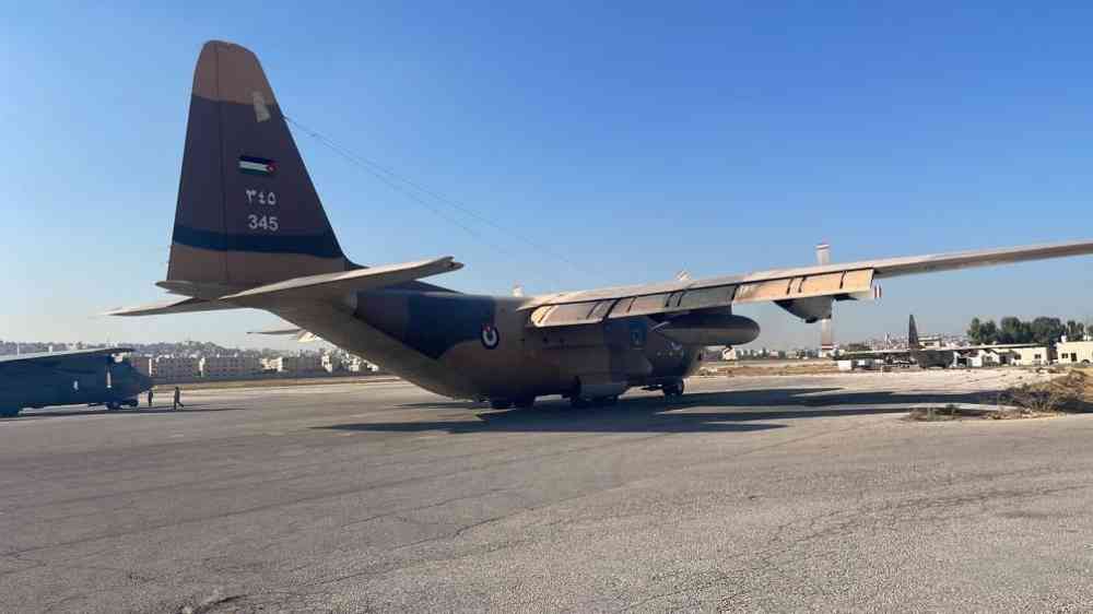الأردنية أولها.. وصول أكثر من 20 طائرة مساعدات لمصر