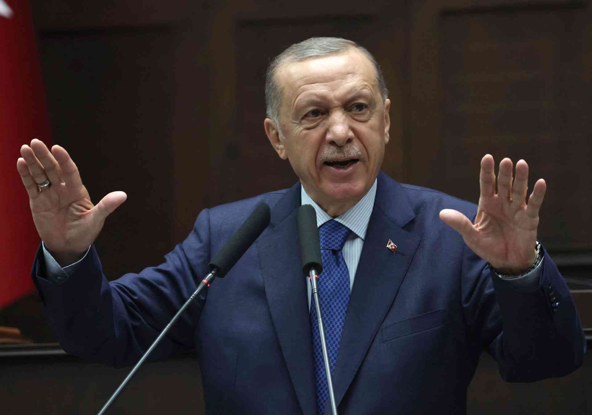 أردوغان يوجه رسالة حادة إلى إسرائيل