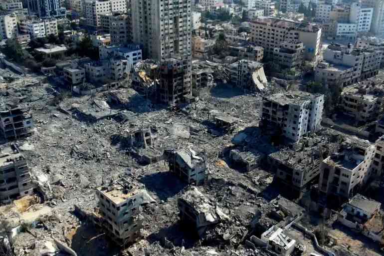 تدمير 5500 مبنى سكني بصورة كلية في غزة