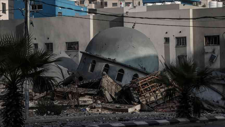 ارتفاع حصيلة المساجد المدمرة في غزة