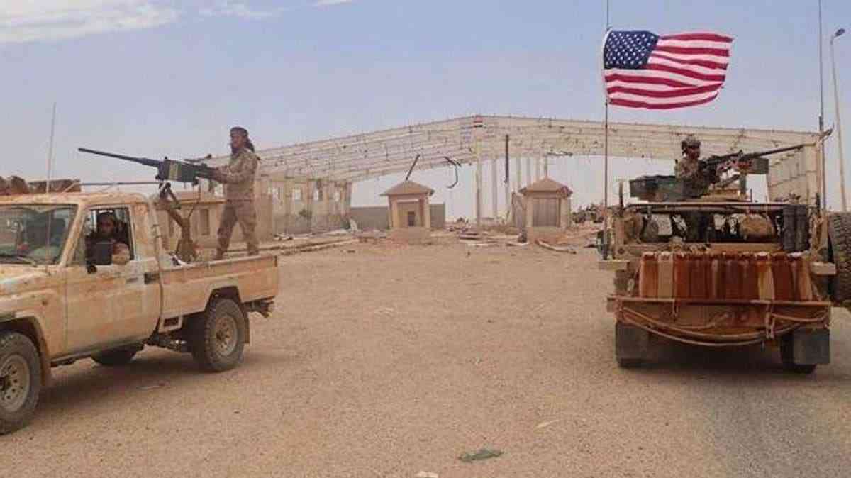 المقاومة العراقية تدك قاعدة أمريكية بالصواريخ في سوريا