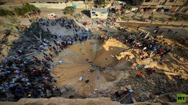 مشاهد توثق حجم الدمار في غزة الليلة الماضية