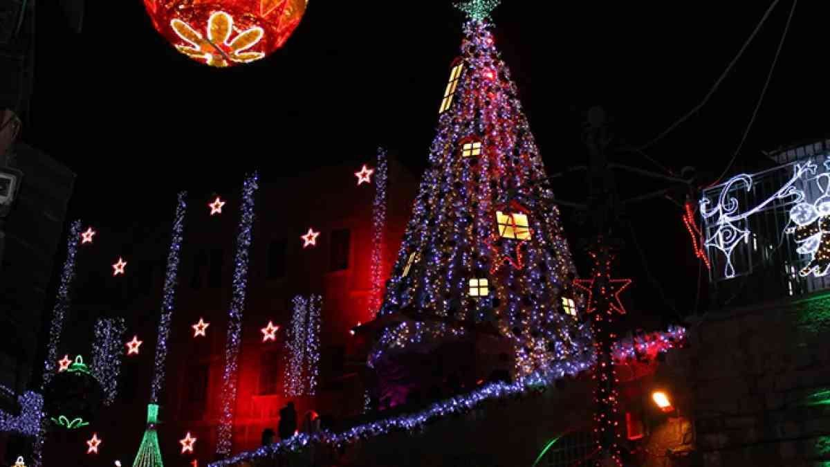 إلغاء جَميع فعالياتِ وأنشطة ومظاهر عيدِ الميلادِ المَجيد الاحتفاليّة لهذا العام