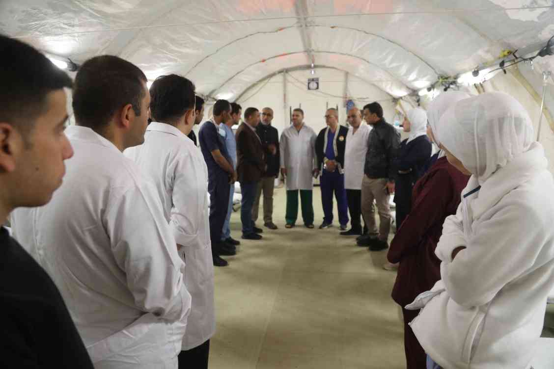 المستشفى الميداني الأردني الخاص/2 يباشر أعماله في القطاع