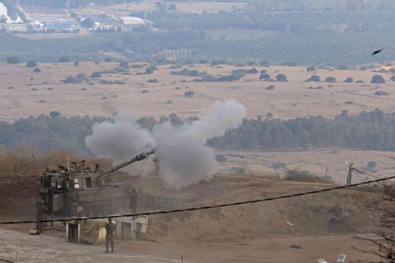 الجيش الإسرائيلي يستهدف الأراضي اللبنانية