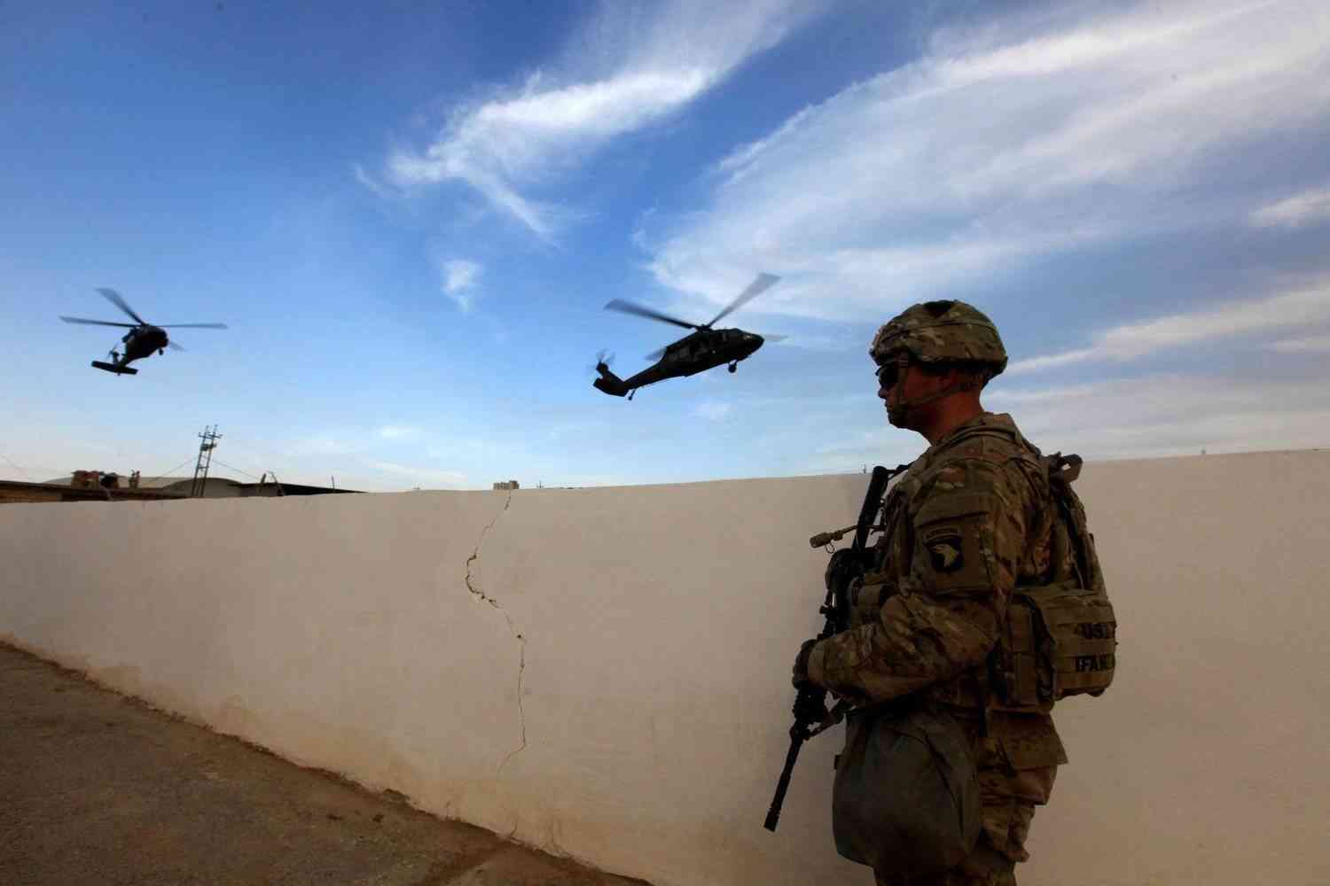 مسيّرة تضرب قاعدة تضم قوات أميركية في العراق