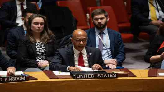 أميركا تبلغ مجلس الأمن معارضتها وقف إطلاق النار في غزة