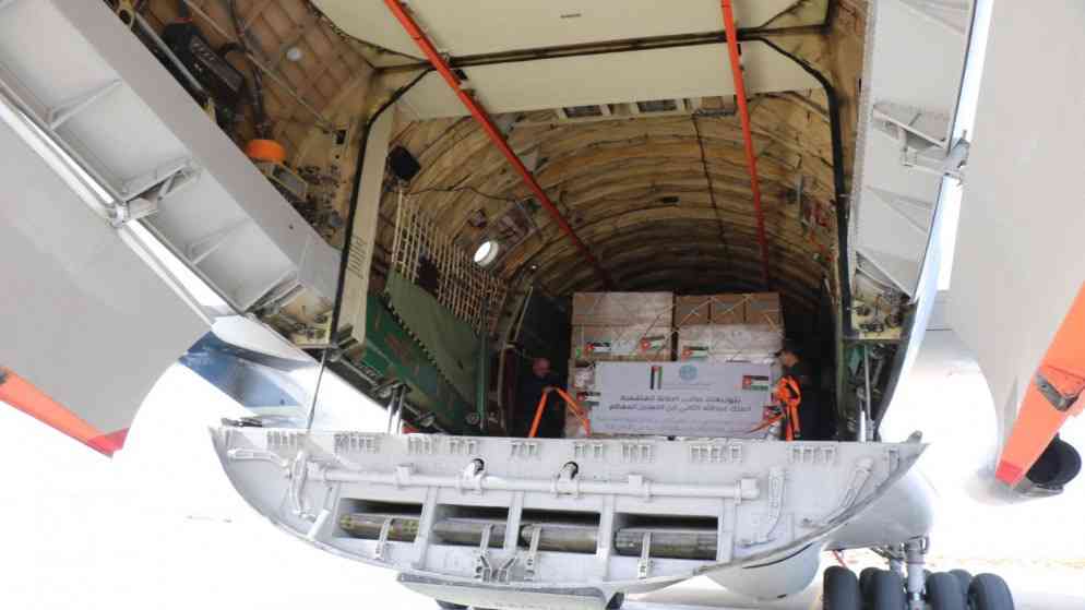 الأردن يرسل الأسبوع الحالي 3 طائرات محملة بالمساعدات لغزة