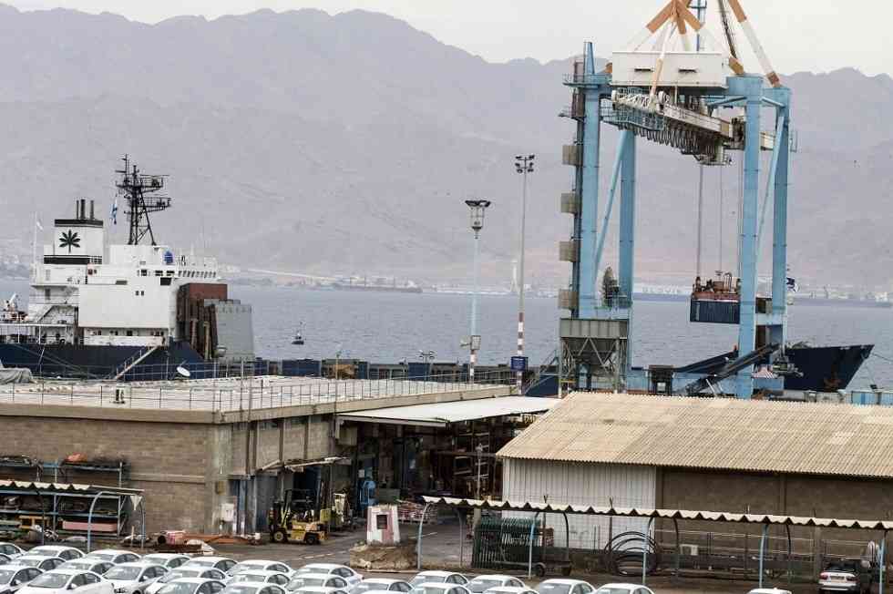 كم تراجع نشاط ميناء إيلات بسبب هجمات الحوثيين؟