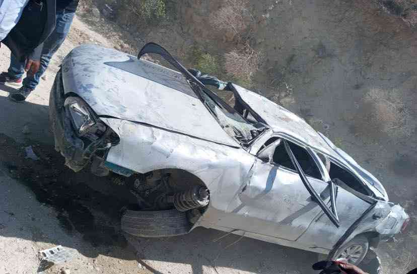3 إصابات بتدهور مركبة على طريق ياجوز