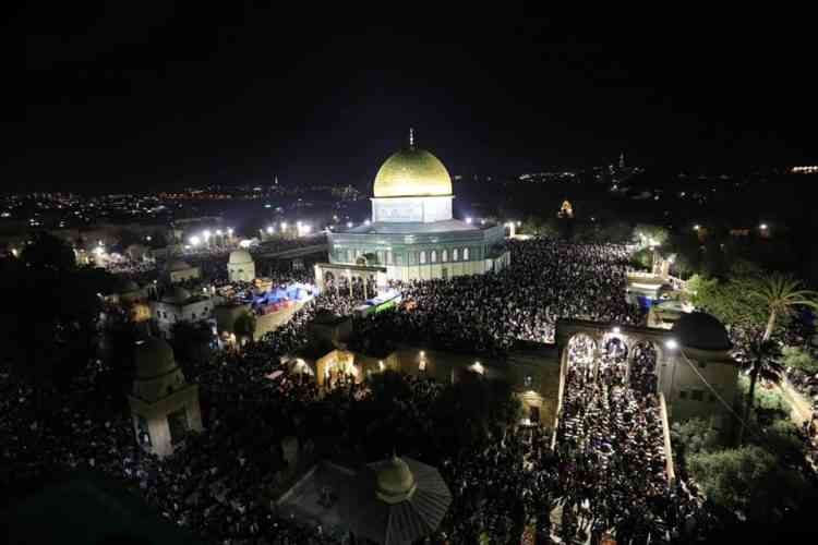 توصية بمنع الفلسطينيين من الصلاة بالمسجد الأقصى برمضان