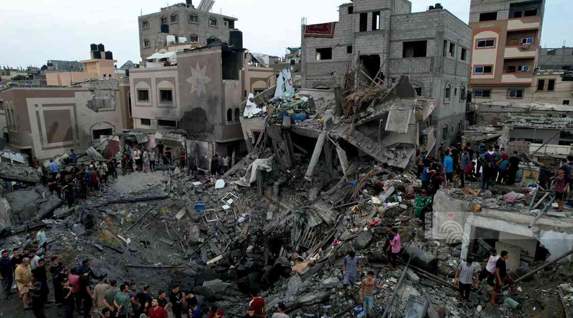 المكتب الحكومي بغزة: 15 مليار دولار خسائر أولية للحرب