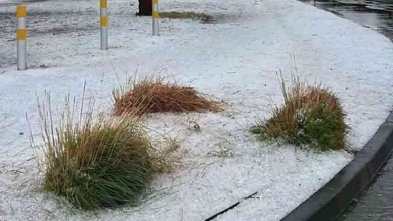 الثلوج تتساقط على الإمارات والداخلية تحذر (فيديو)