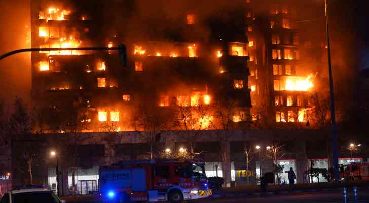 لا أردنيين بين ضحايا حريق إسبانيا