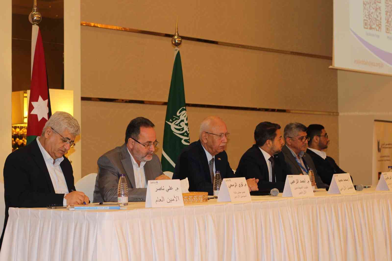 نقيب المهندسين الاردنيين يلتقي الهيئة العامة لنقابة المهندسين  في المنطقة الغربية في جدة