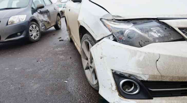 حادث سير بين 4 مركبات في عمّان