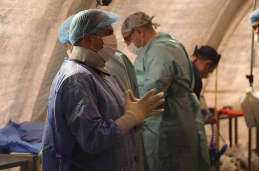 إجراء عمليات جراحية نوعية في المستشفى الميداني الأردني -صور